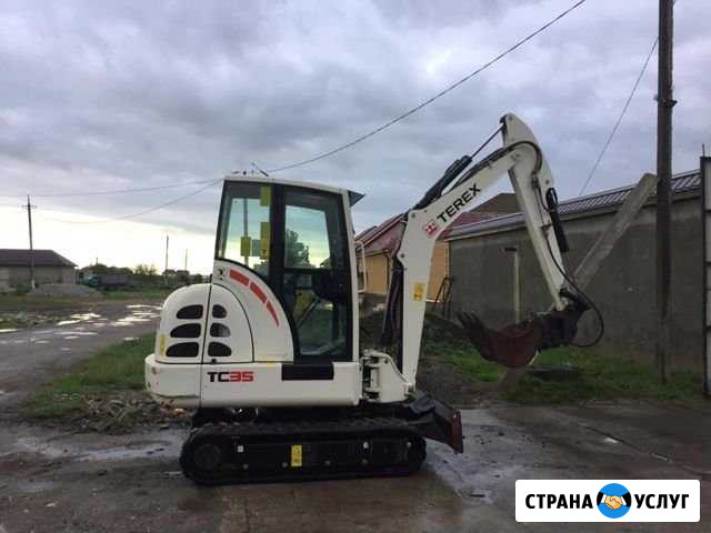 Мини экскаватор #миниэкскаватор Майский - изображение 1