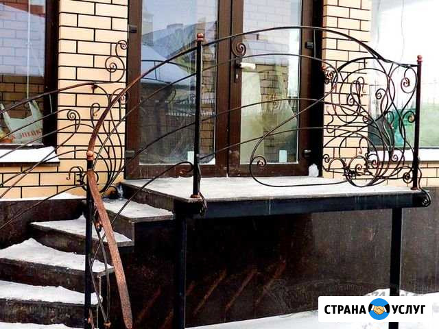 Кованые перила по-28 Челябинск - изображение 1