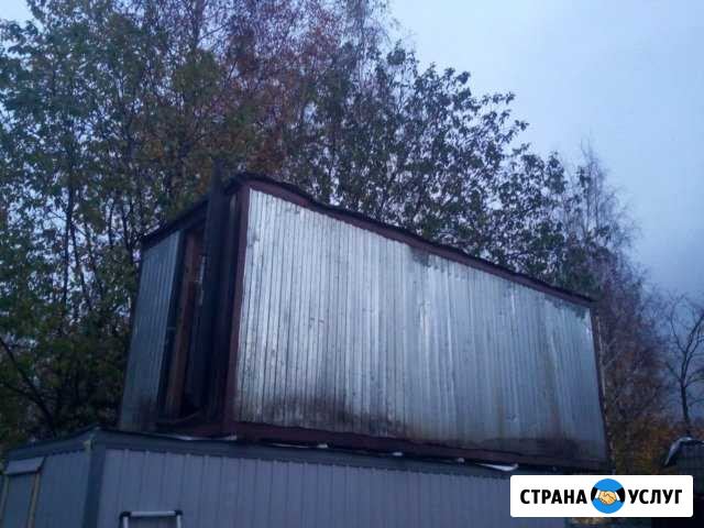 Строительная бытовка в аренду Колпино - изображение 1