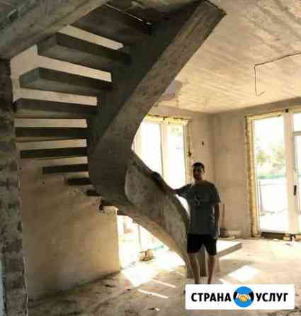 Лестницы (бетонные) монолитные Армавир