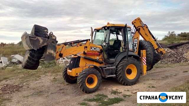 Экскаватор погрузчик jcb. Спецтехника Данков - изображение 1