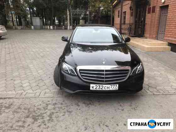 Аренда авто Mercedes E 200 2016 года Сочи