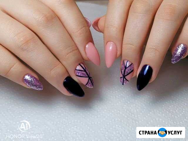 Гель-лак, наращивание ногтей, аппаратный маникюр Елизово - изображение 1