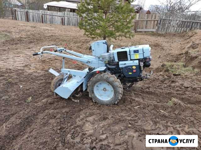Вспашка, копка, покос, спил, выкорчевка, газон Вязники - изображение 1