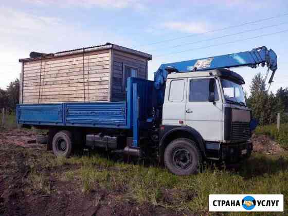 Услуги крана-манипулятора Окуловка