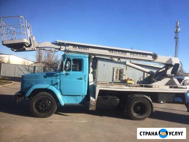 Аренда,услуги автовышки агп 18.04 Азов - изображение 1