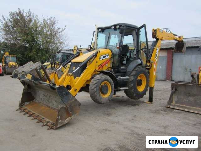 Услуги экскаватора-погрузчика JCB Кичменгский Городок - изображение 1