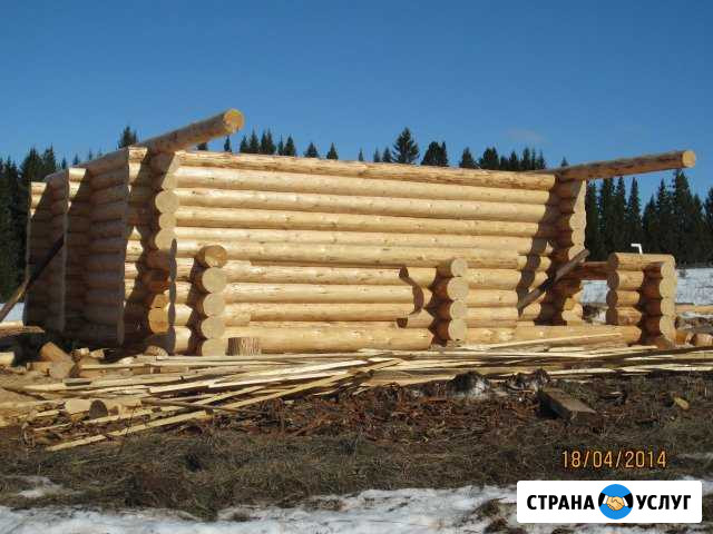 Сруб для бань и домов 2,5 * 2,5 Ижевск - изображение 1