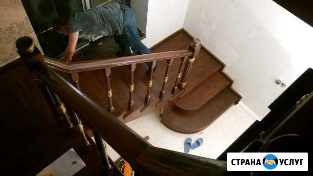 Изготовление лестниц на металлокаркасе и др. Обшив Смоленск - изображение 1