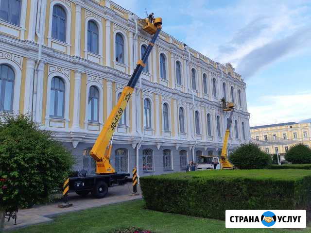 Аренда Автовышка 14-26 метров. Кран 25тн. Спил дер Ставрополь - изображение 1