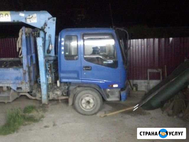 Услуги грузоперевозки кран борт Иркутск - изображение 1