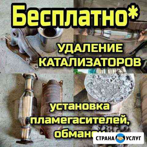 Бесплатно Удаление/Замена катализатора Санкт-Петербург