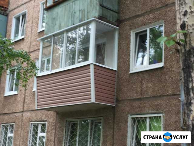 Балконы, AL-лоджии, пластиковые окна Братск - изображение 1