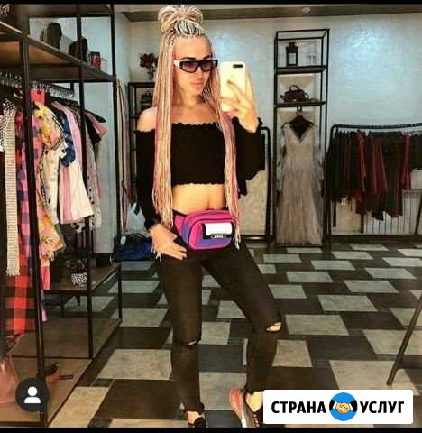 Плетение косичек из канекалона, зи-зи, афролоконы Евпатория - изображение 1