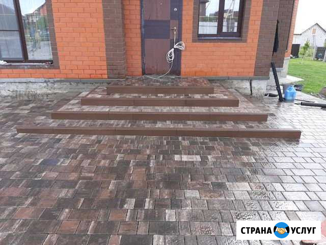 Укладка тротуарной плитки Белгород - изображение 1