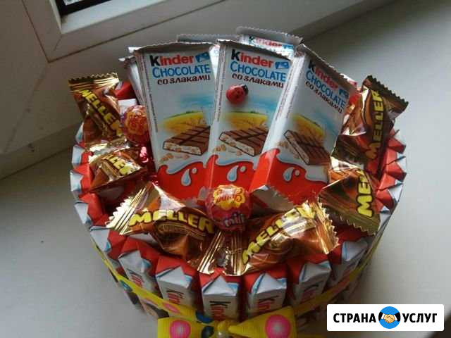 Тортик из шоколада, соков, пастилы Ростов-на-Дону - изображение 1