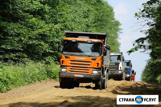 Вывоз грунта, строй мусора бетона асфальт, песок Санкт-Петербург - изображение 1