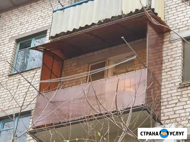 Козырек, крыша на балкон Астрахань - изображение 1