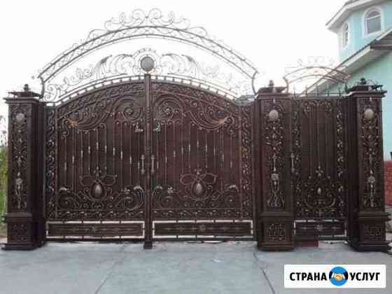 Забор,ворота,калитка сварочные работы Альметьевск
