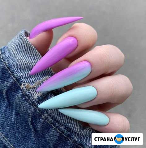 Маникюр, наращивание, покрытие гель-лак Санкт-Петербург - изображение 1