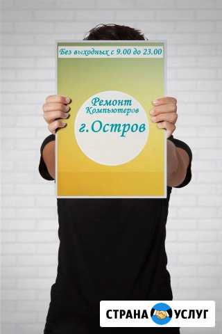 Ремонт Компьютеров г. Остров Остров - изображение 1