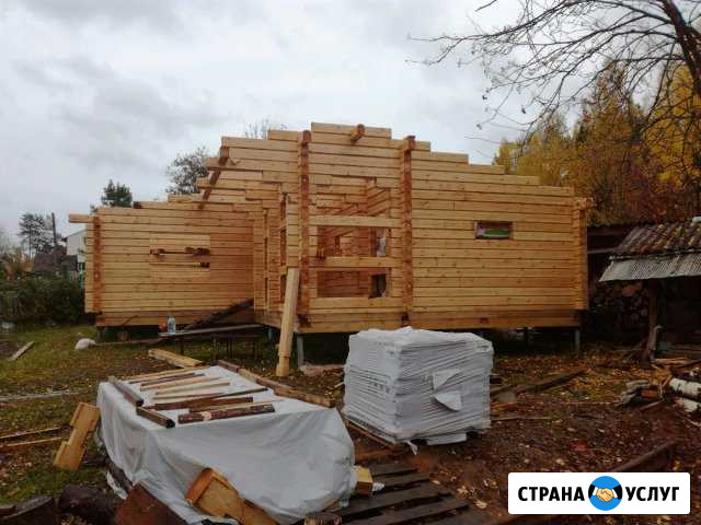 Срубы из оцилиндрованного бревна Сыктывкар - изображение 1