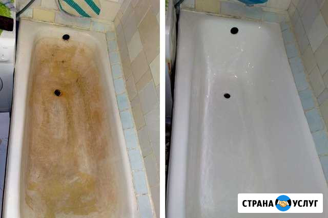 Восстановление эмали ванны Рязань - изображение 1