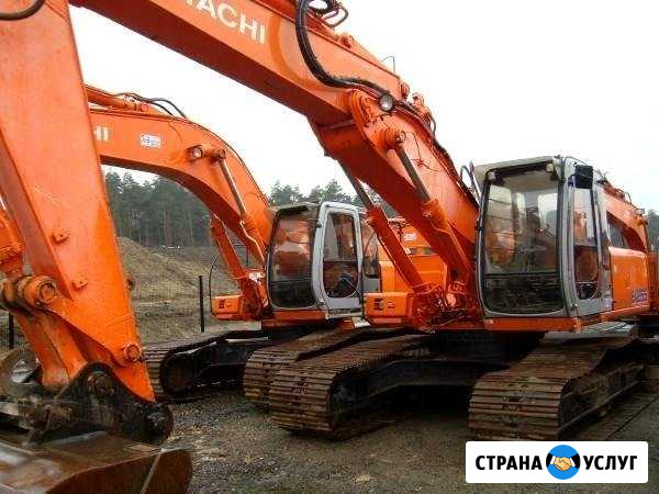 Услуги гусеничного экскаватора Hitachi ZX200 Шипуново - изображение 1
