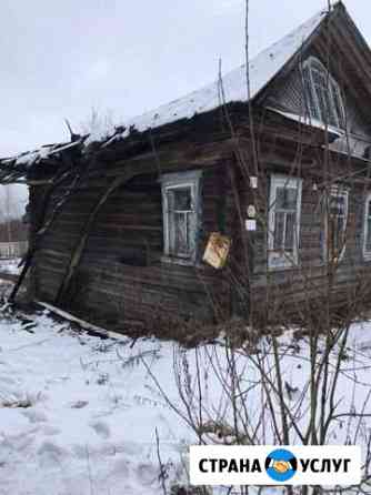 Слом построек, вывоз Череповец