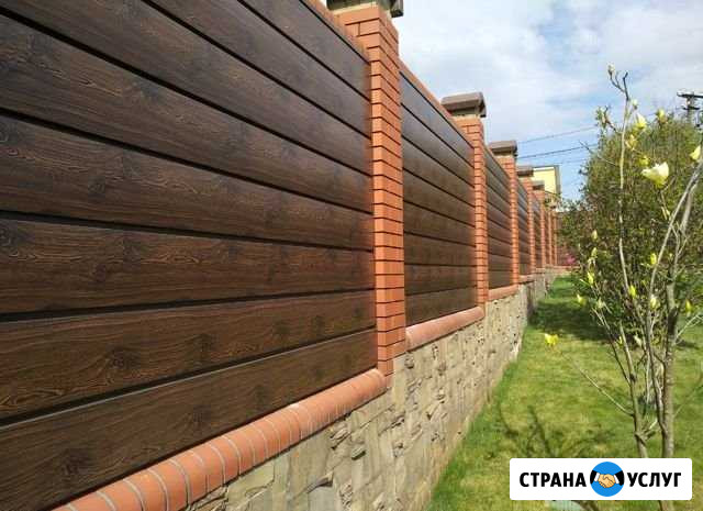 Забор из сайдинга Симферополь - изображение 1