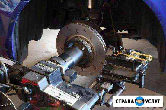 Проточка тормозных дисков без снятия Грозный