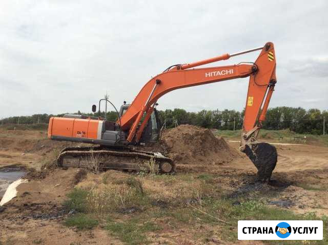 Аренда полноповоротного экскаватора хитачи Екатеринбург - изображение 1