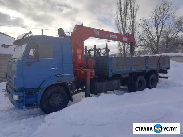 Услуги крана-манипулятора Камышин - изображение 1