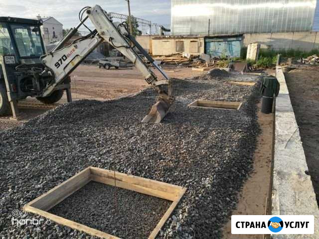 Аренда экскаватора погрузчика Зеленогорск - изображение 1