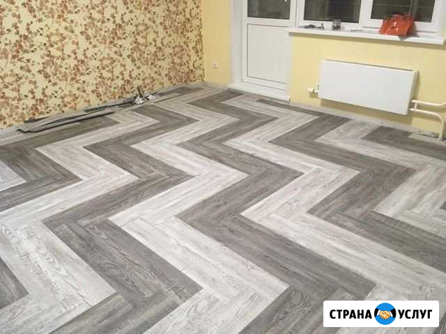Укладка пвх, линолеума, ламината, паркета Красноярск - изображение 1