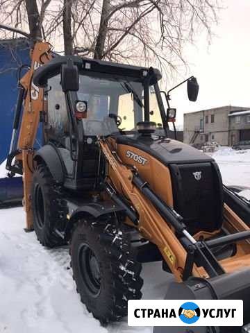 Услуги экскаватора погрузчика Пермь - изображение 1