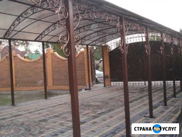 Навесы из поликарбоната Самара - изображение 1
