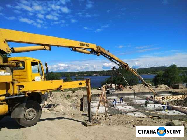 Бетон. Автобетононасос Сегежа - изображение 1