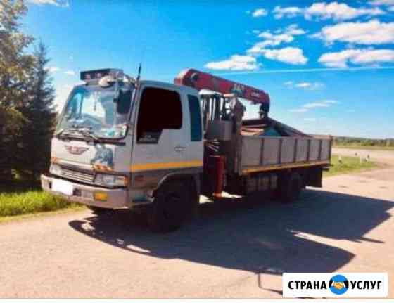 Услуги манипулятора и грузоперевозки Уфа
