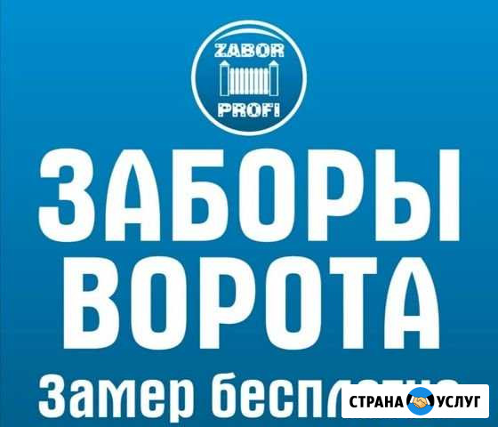 Забор, ворота, калитки. монтаж Новосибирск - изображение 1