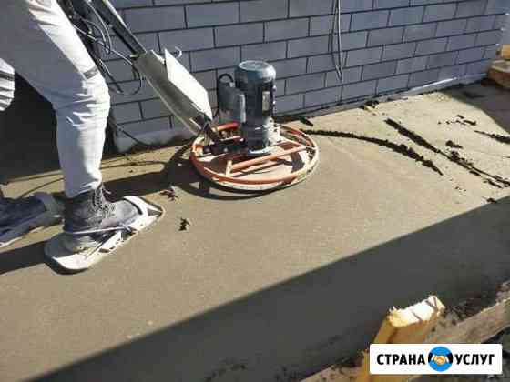 Полусухая стяжка пола Подготовка под мягкую кровлю Воронеж