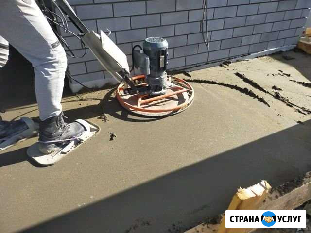 Полусухая стяжка пола Подготовка под мягкую кровлю Воронеж - изображение 1