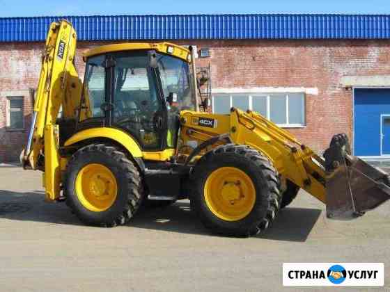 Экскаватор-погрузчик JCB4CX, кран-борт 10т Березники