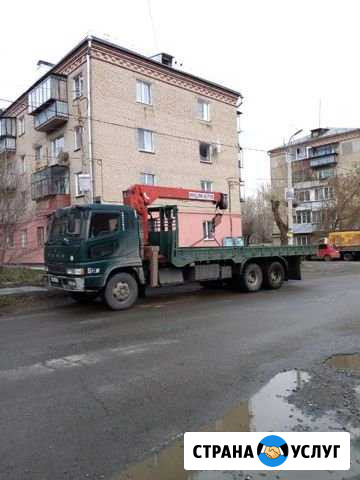 Услуги самопогрузчика. манипулятор. безнал Челябинск - изображение 1