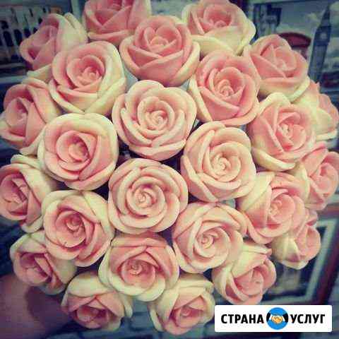 Шоколадные розы и буквы Набережные Челны