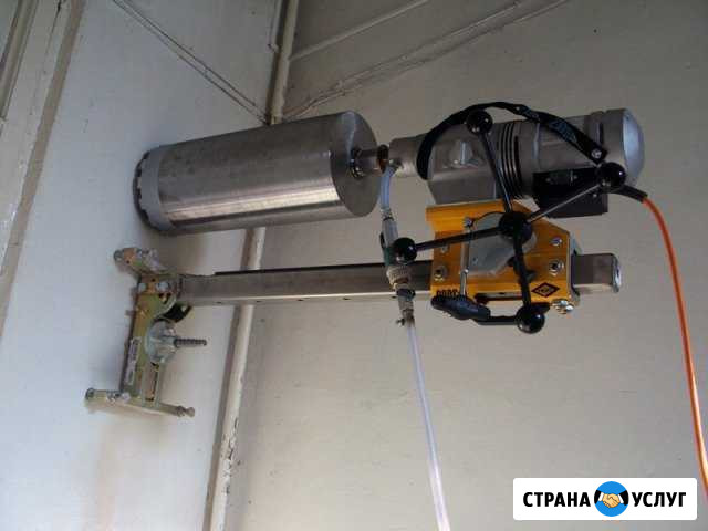 Бурение отверстий в железобетонных стенах Сургут - изображение 1