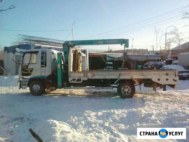 Услуги грузовик с краном/Эвакуатор Хабаровск - изображение 1