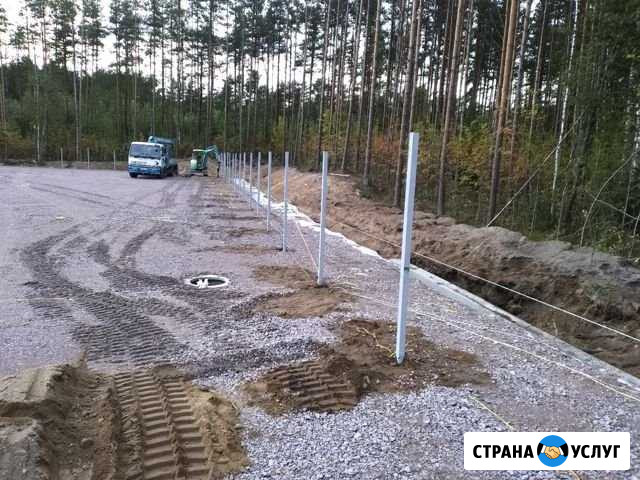 Установка винтовых свай мех. способом Рощино - изображение 1