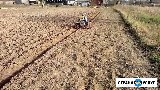Вспашка земли культиватором, кошение травы тримеро Иркутск - изображение 1