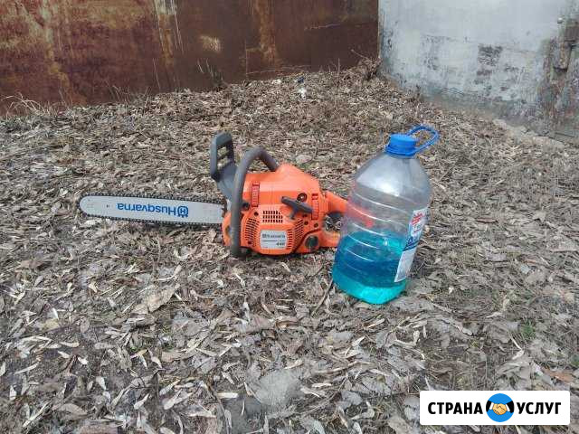 Спил, и опиловка деревьев. Покос травы Самара - изображение 1